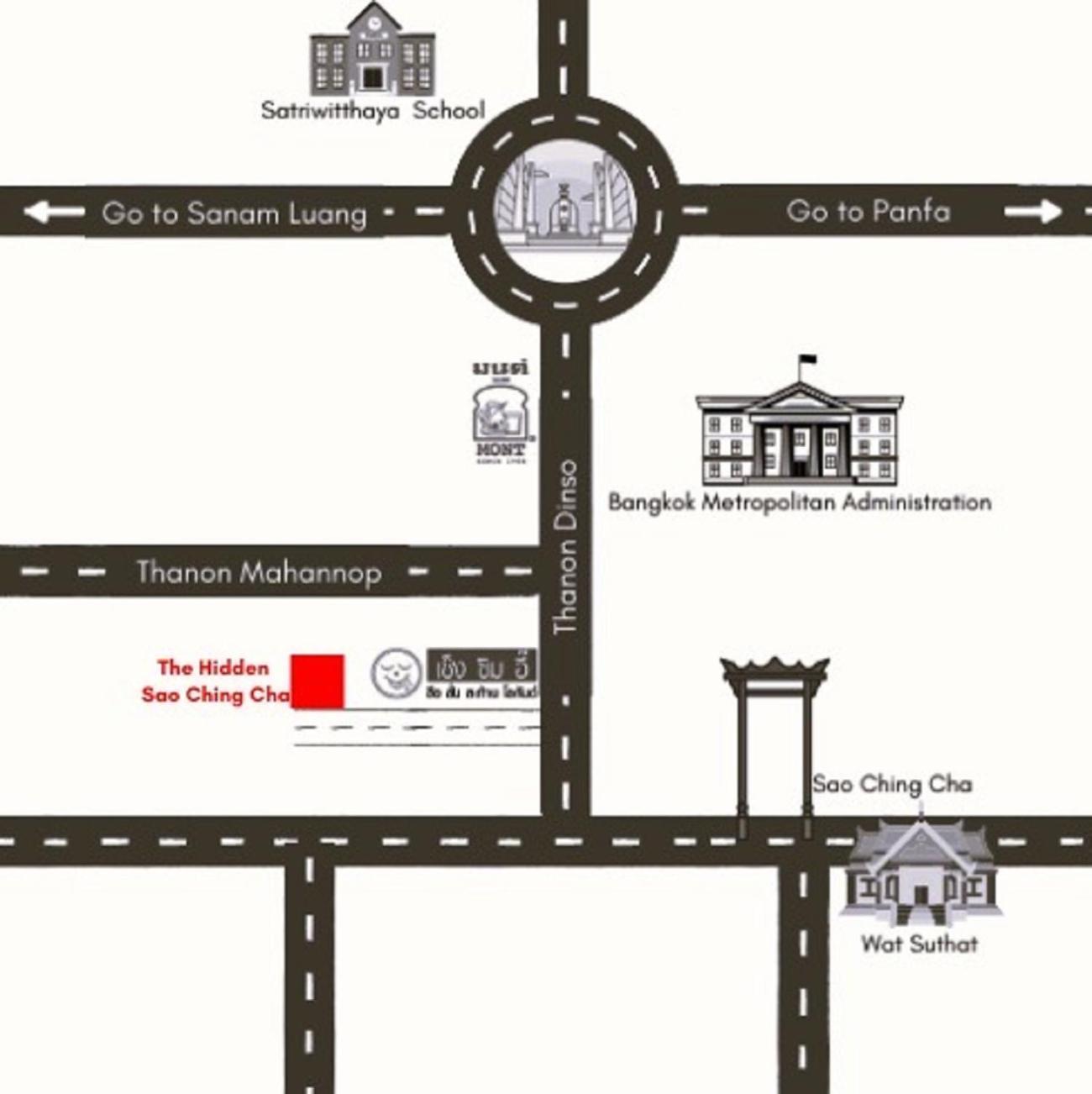 Go Inn Sao Chingcha - โกอินน์ เสาชิงช้า Bangkok Eksteriør bilde